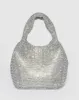 Silver Chantal Crystal Tote Bag sold by Collete Hayman