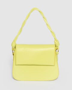 Green Olivia Twist Handle Tote Bag sold by Collete Hayman