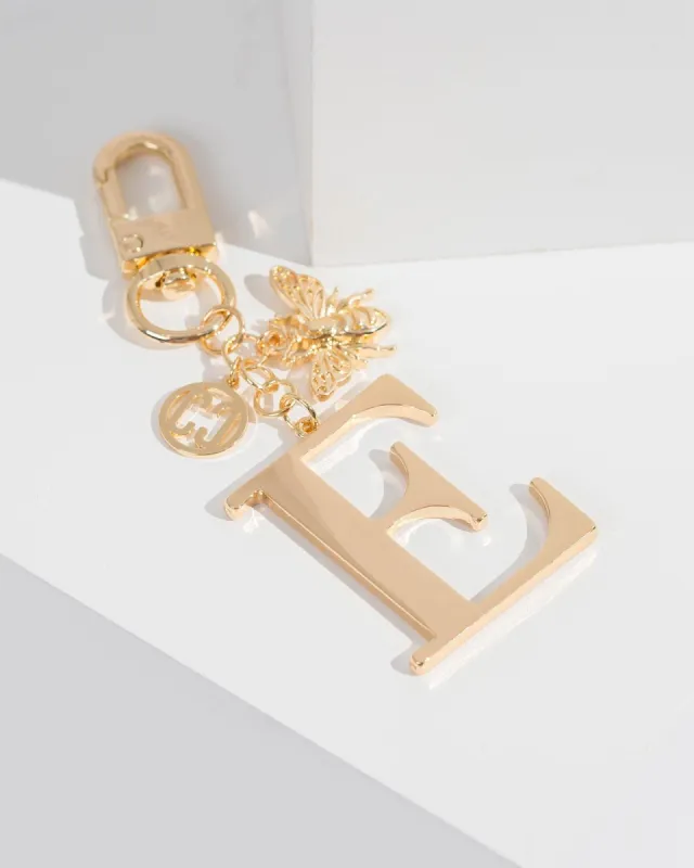 E - Initial Bag Charm Bee sold by Collete Hayman