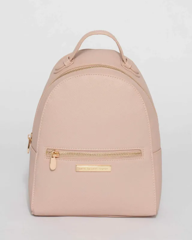 Pink Bianca Mini Backpack sold by Collete Hayman