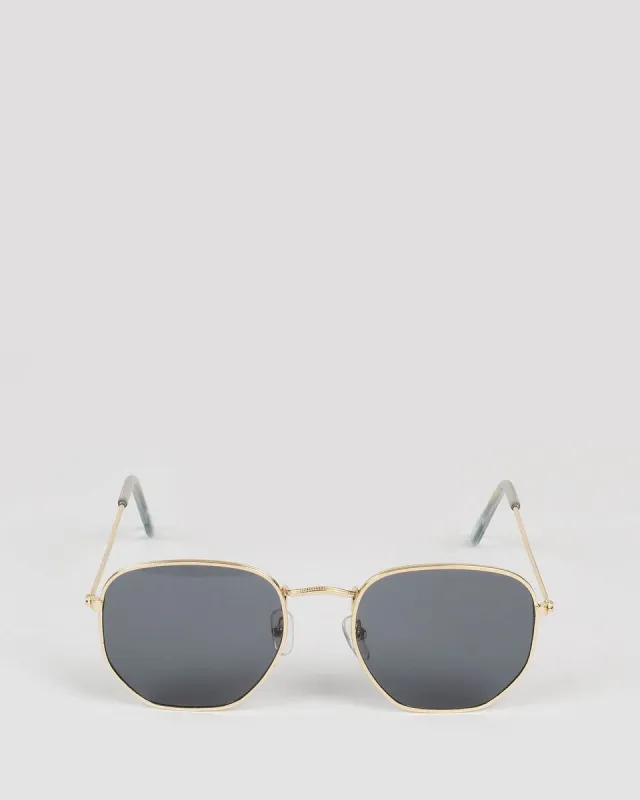 Black Small Aviator Sunglasses sold by Collete Hayman