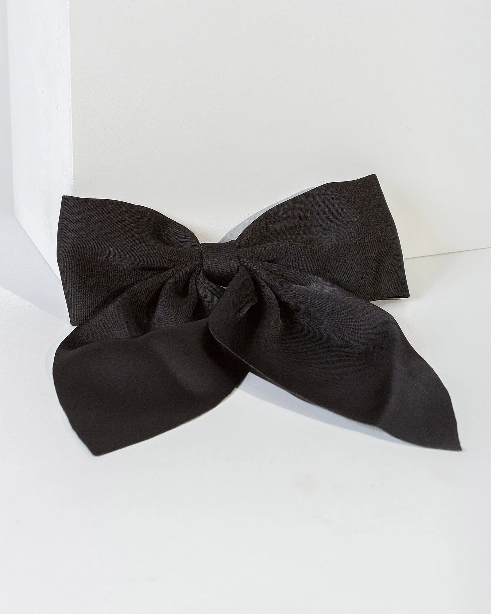 Black Large Bow Hair Clip sold by Collete Hayman product image thumbnail 2