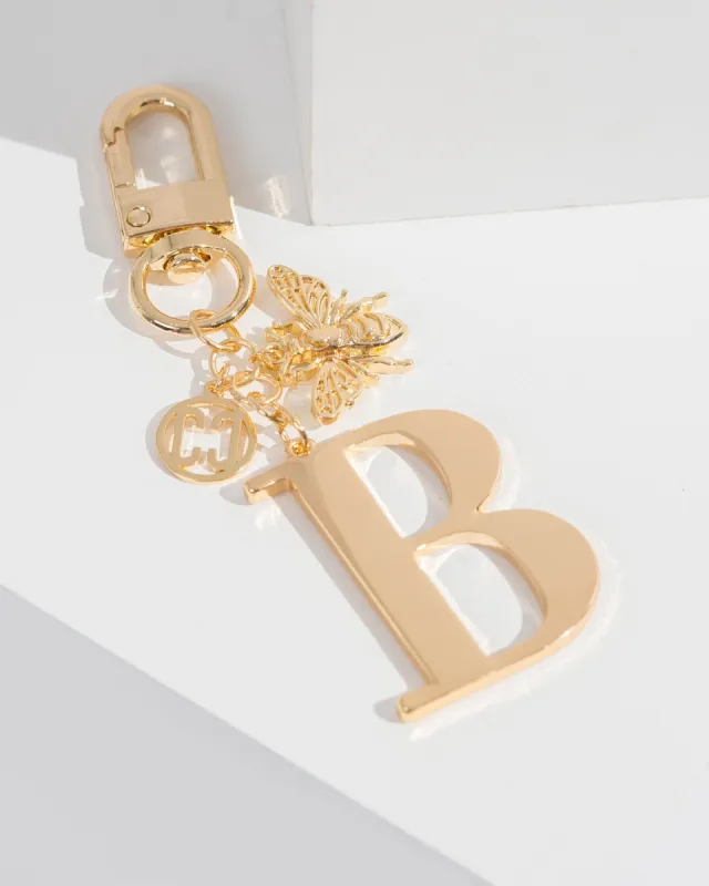 B - Initial Bag Charm Bee sold by Collete Hayman