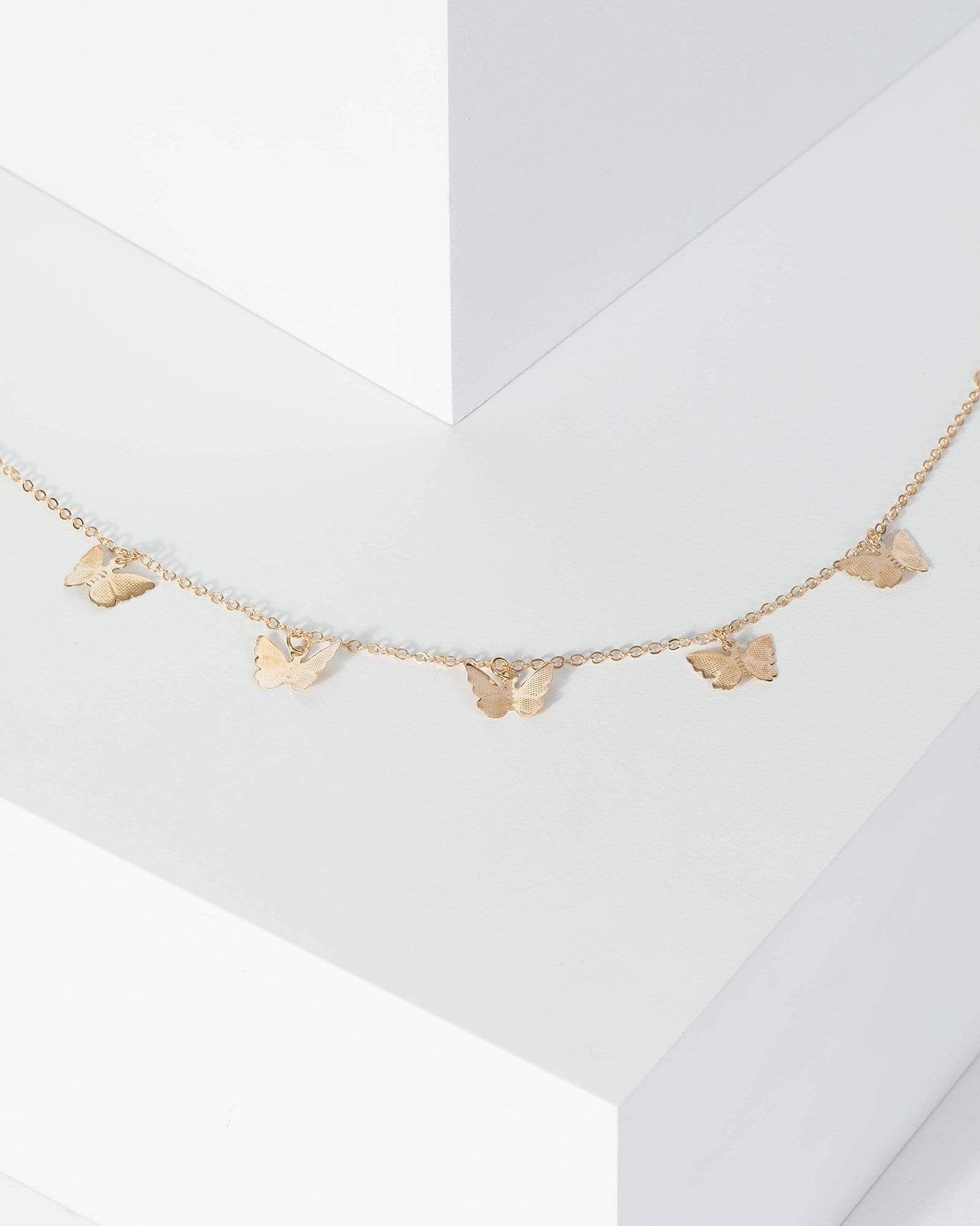 Gold Butterfly Anklet sold by Collete Hayman