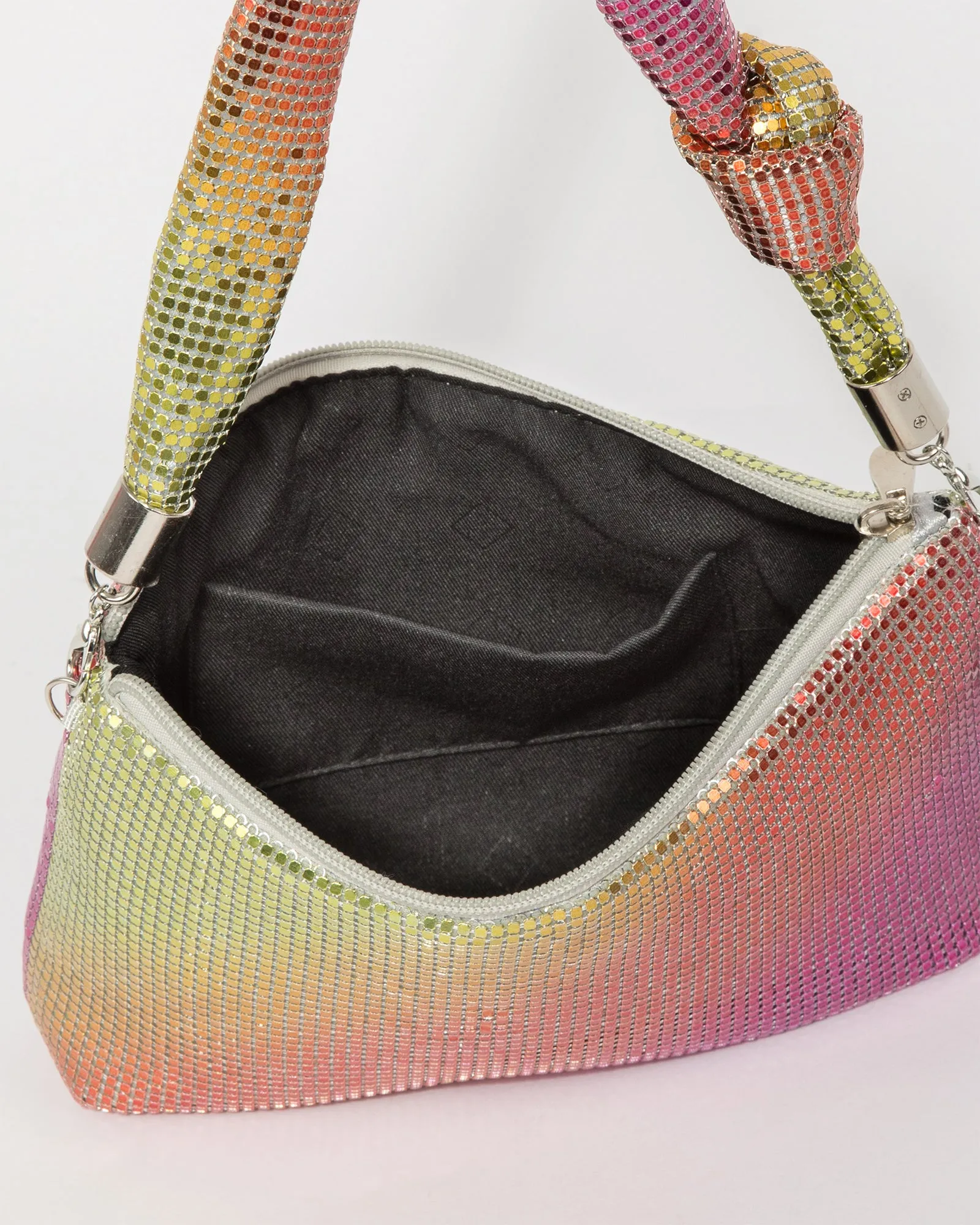 Multi Colour Amelia Chain Mail Shoulder Bag sold by Collete Hayman product image thumbnail 5