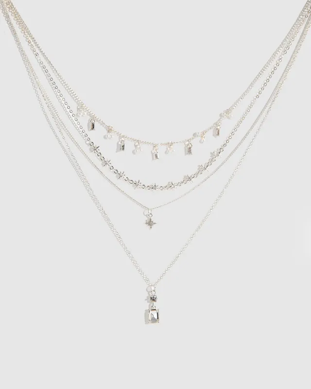Silver Charm Stacking Necklace Pack sold by Collete Hayman