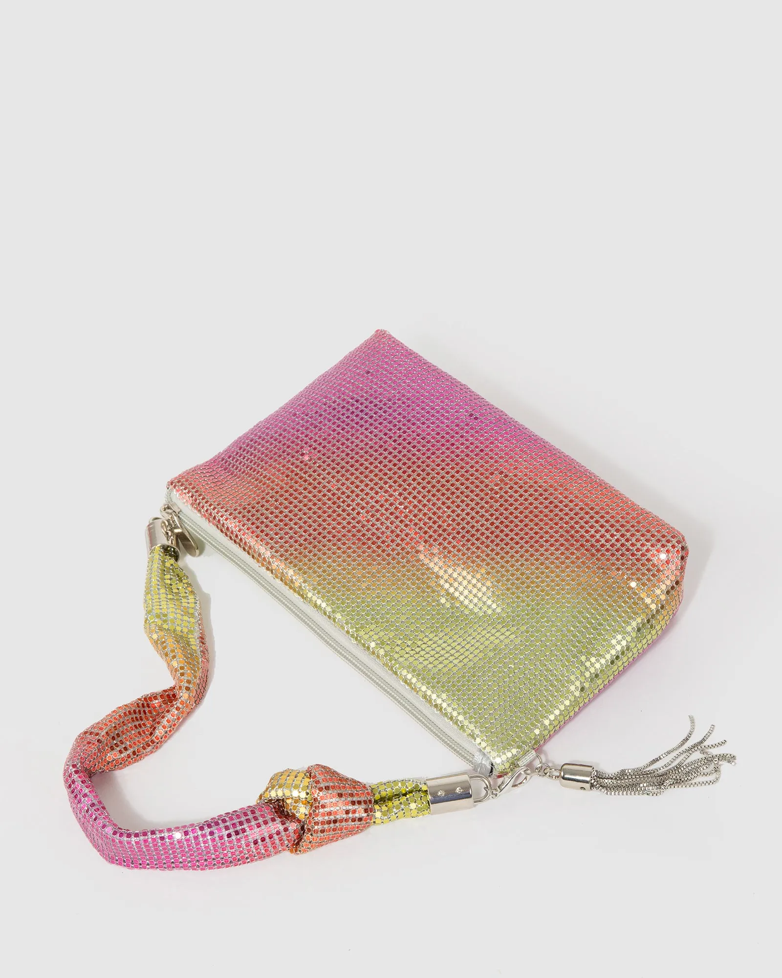 Multi Colour Amelia Chain Mail Shoulder Bag sold by Collete Hayman product image thumbnail 3