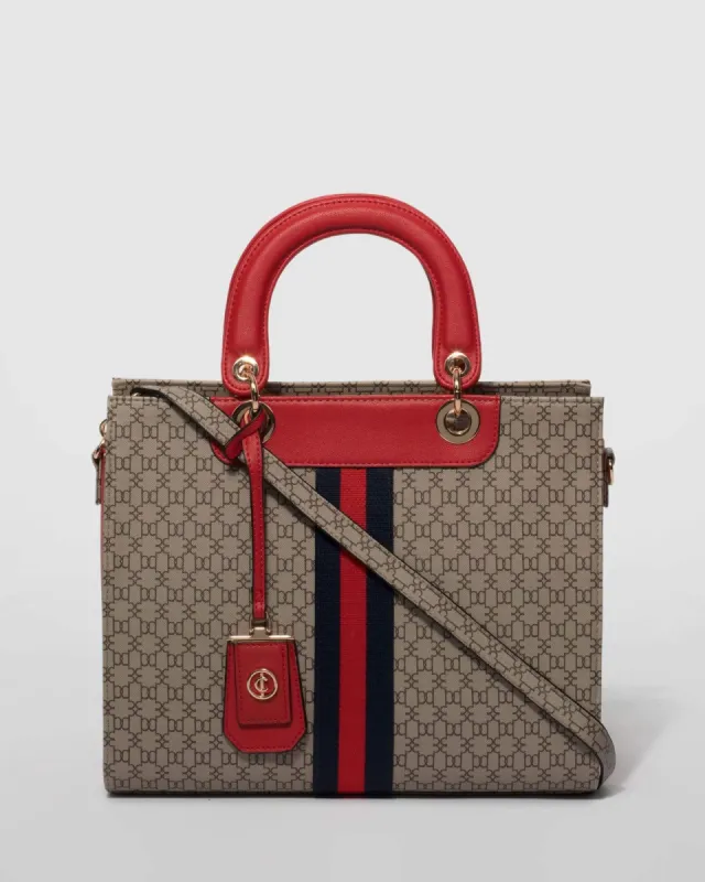 Monogram Ella Logo Tag Tote Bag sold by Collete Hayman