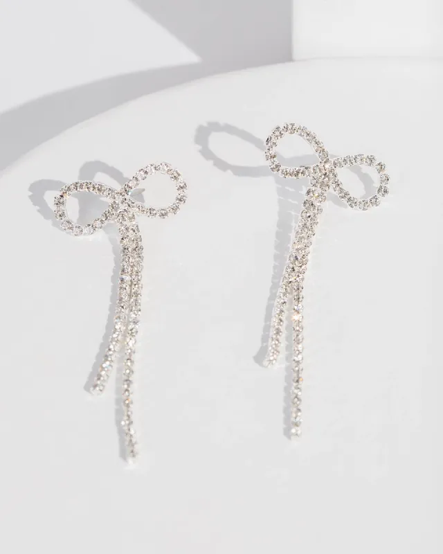Silver Loop Tassel Earrings sold by Collete Hayman