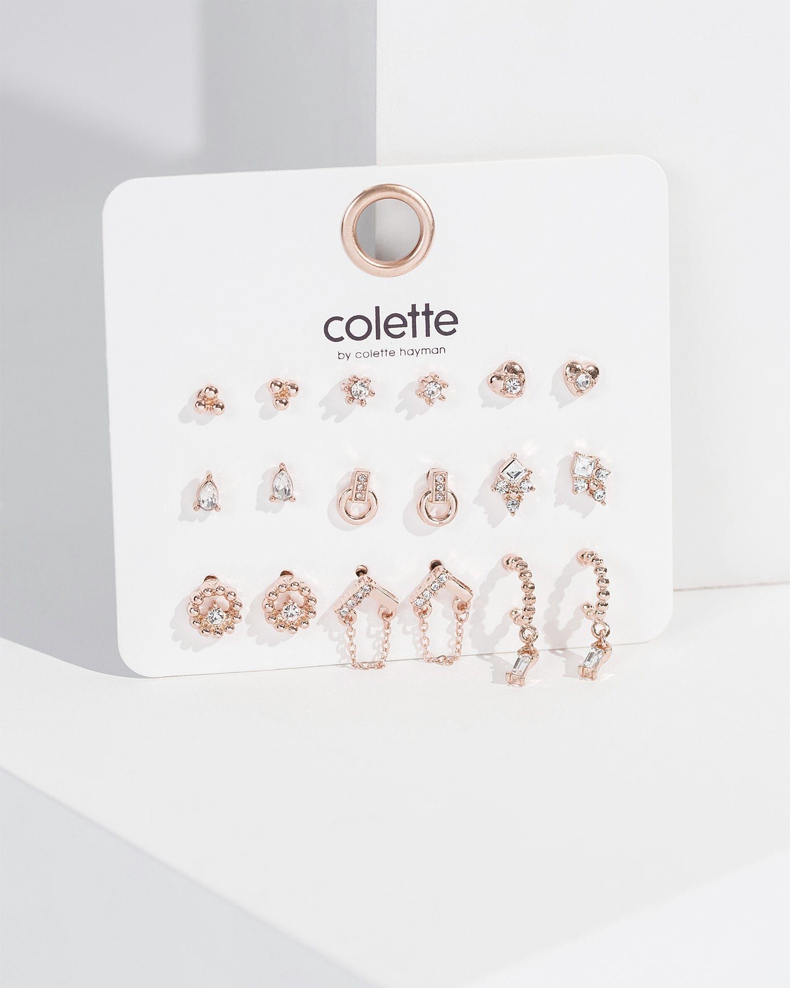 Crystal Multi Shape Earring Pack sold by Collete Hayman