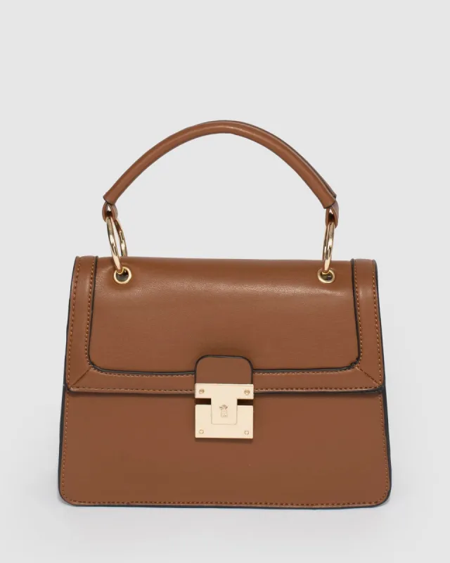 Brown Mia Crossbody Bag sold by Collete Hayman