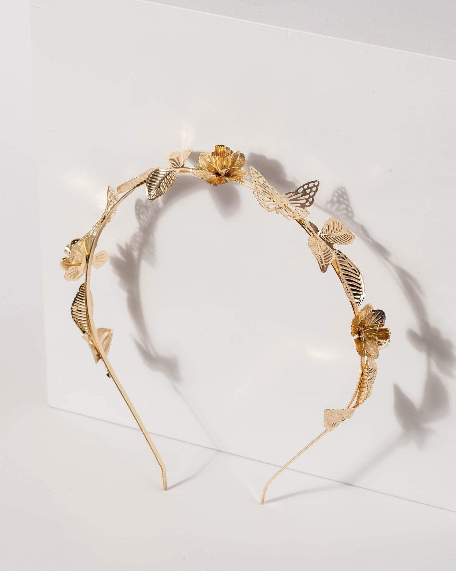 Butterfly And Flower Detail Headband sold by Collete Hayman