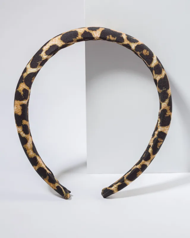 Leopard Print Headband sold by Collete Hayman