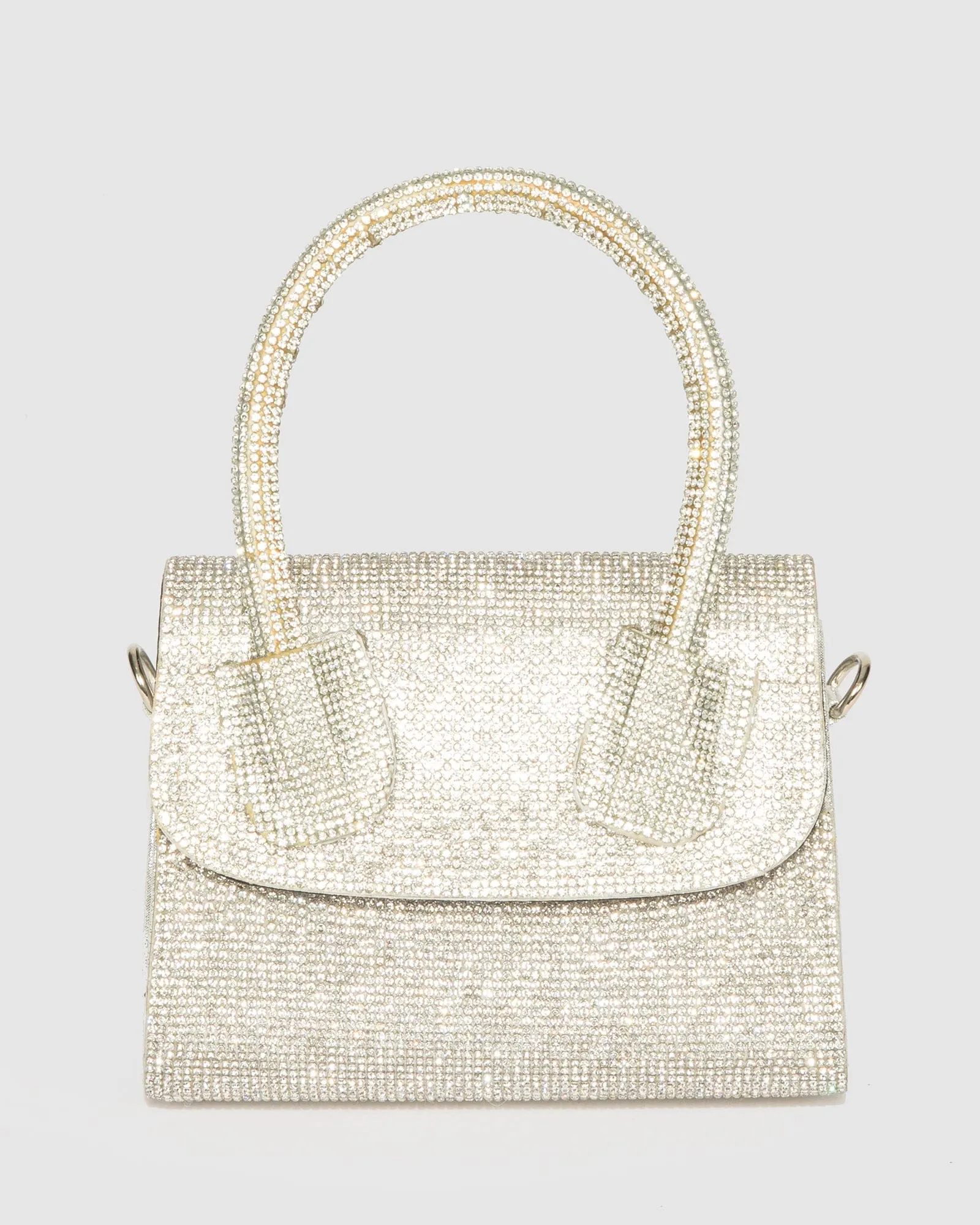 Silver Kiki Crystal Bag sold by Collete Hayman