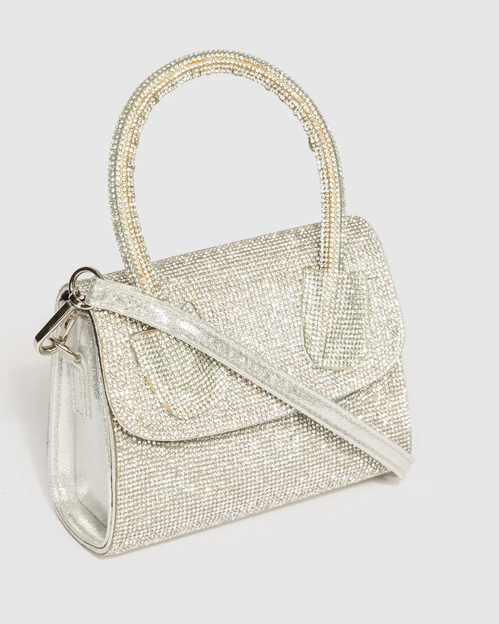 Silver Kiki Crystal Bag sold by Collete Hayman product image thumbnail 3