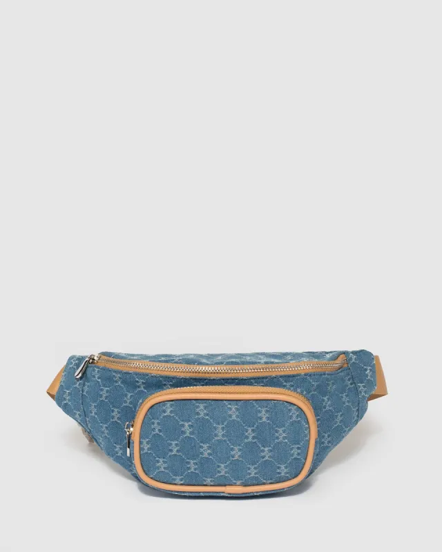 Blue Dana Bum Bag sold by Collete Hayman