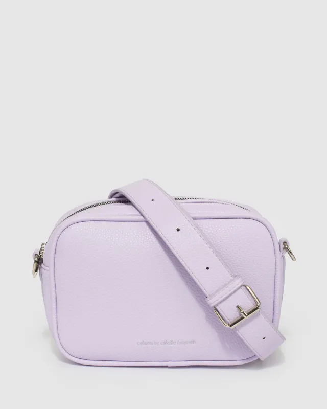 Purple Selena Crossbody Bag sold by Collete Hayman