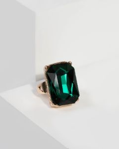 Statement Crystal Stone Ring sold by Collete Hayman