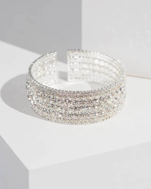 Crystal Multi Shape Stretch Bracelet sold by Collete Hayman