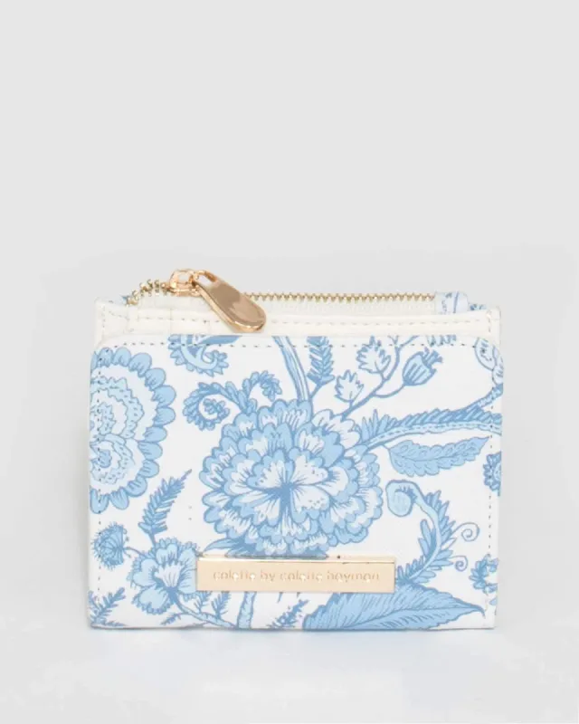 Blue Han Mini Wallet sold by Collete Hayman