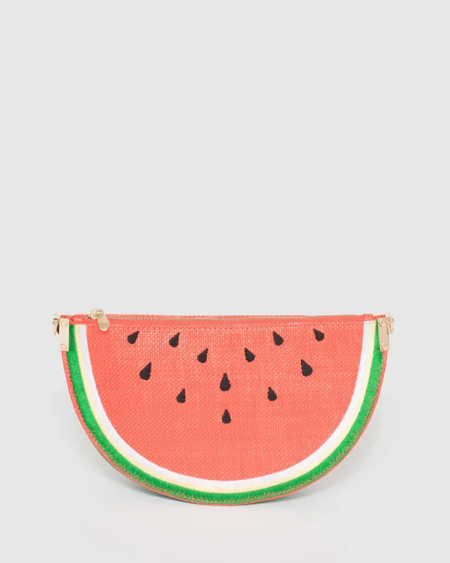 Watermelon Clutch Bag Crossbody Bag sold by Collete Hayman
