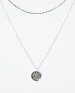 Silver Organic 2 Layered Necklace sold by Collete Hayman