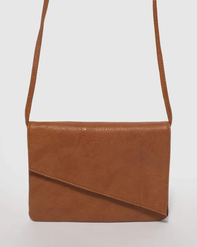 Tan Pippa Crossbody Bag sold by Collete Hayman