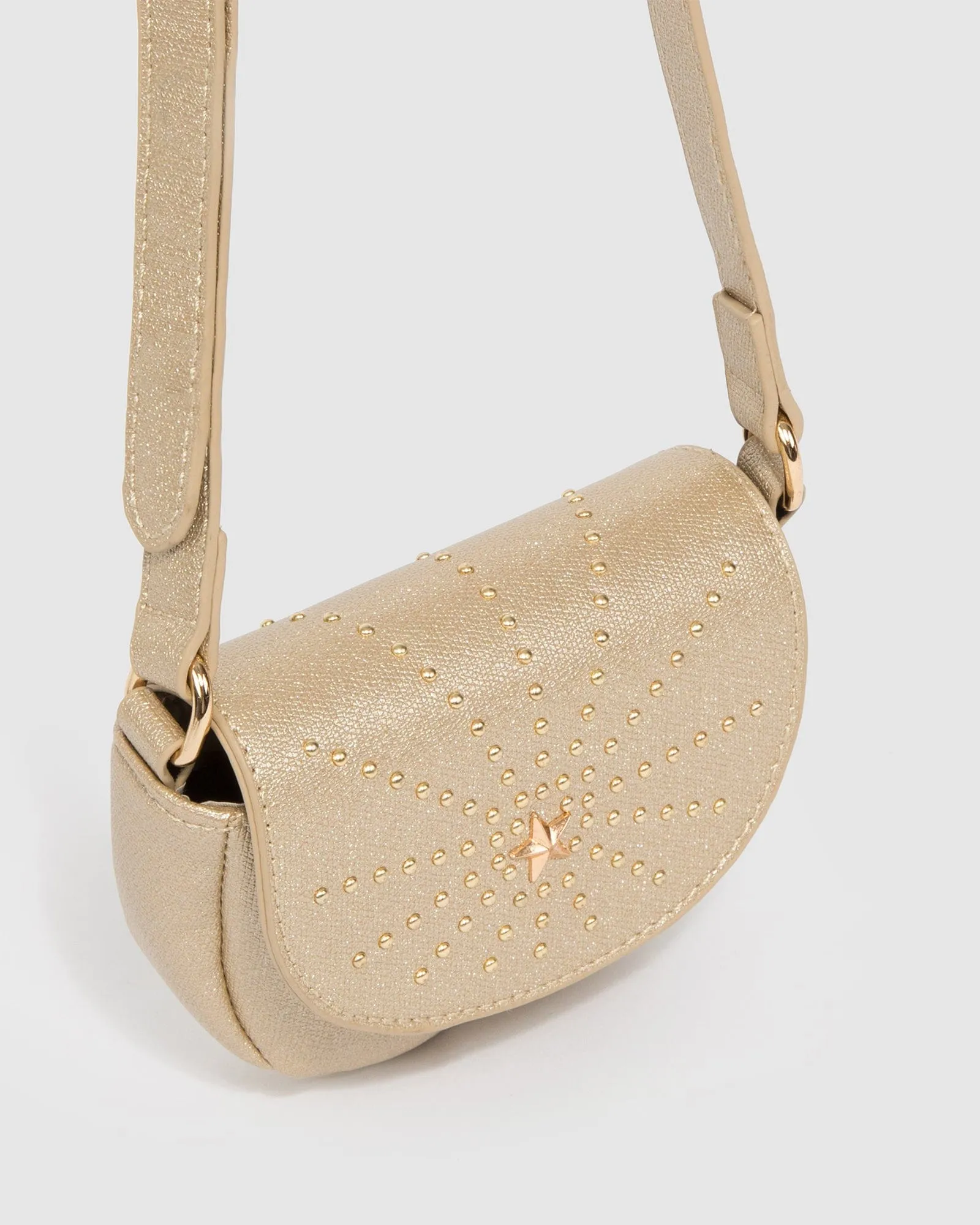 Gold Alvita Saddle Bag sold by Collete Hayman product image thumbnail 3