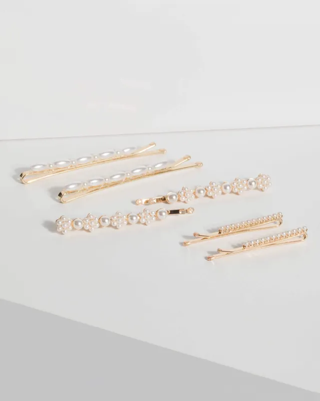 Pearl Hair Slide Pack sold by Collete Hayman