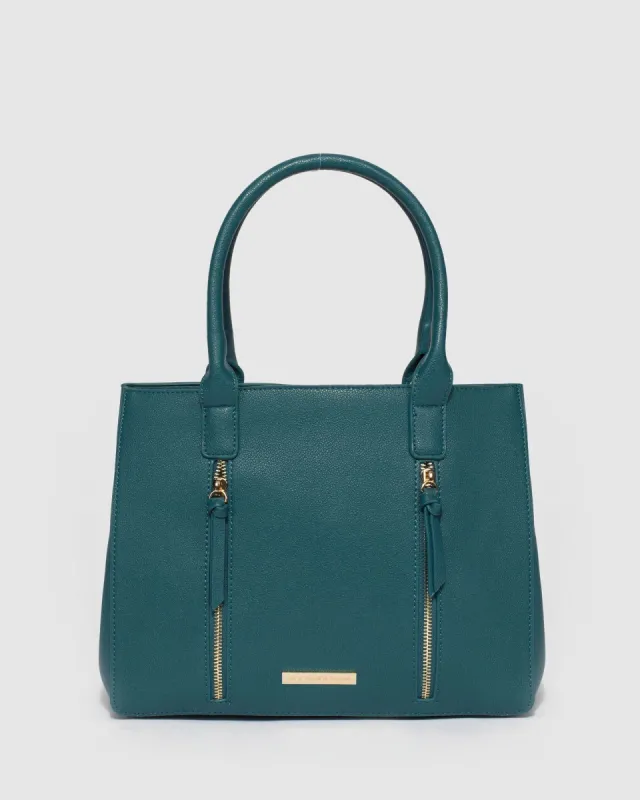 Blue Clarita Tote Bag sold by Collete Hayman