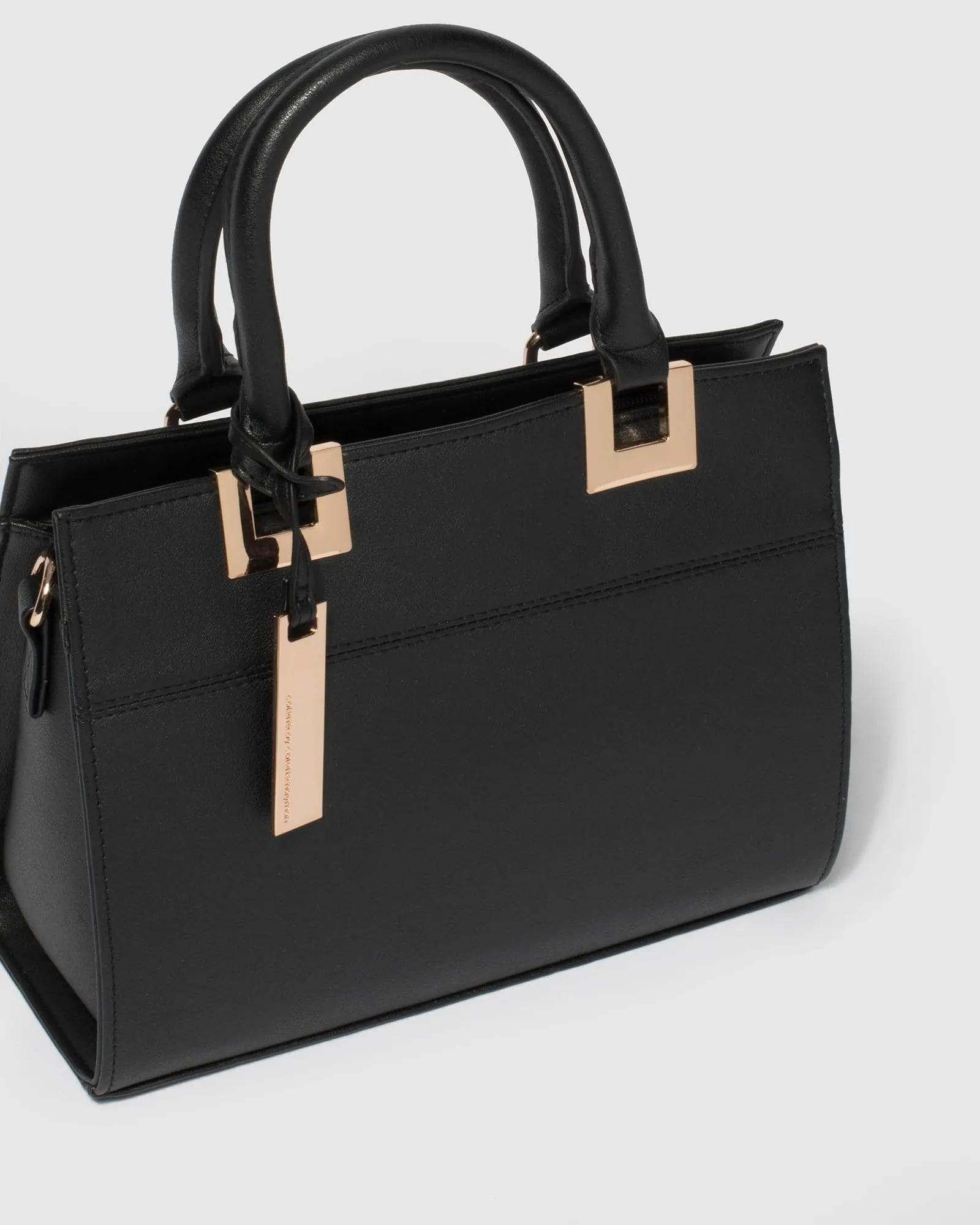 Black Steph Tag Mini Tote Bag sold by Collete Hayman product image thumbnail 3