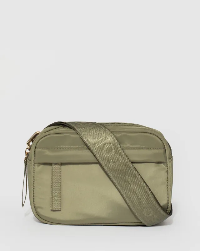 Khaki Cora Bum Bag sold by Collete Hayman