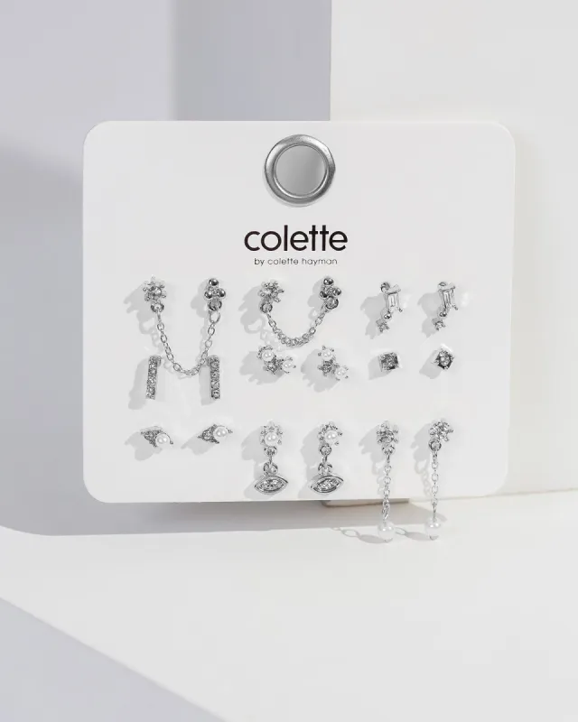 Crystal Multi Intricate Earring Pack sold by Collete Hayman