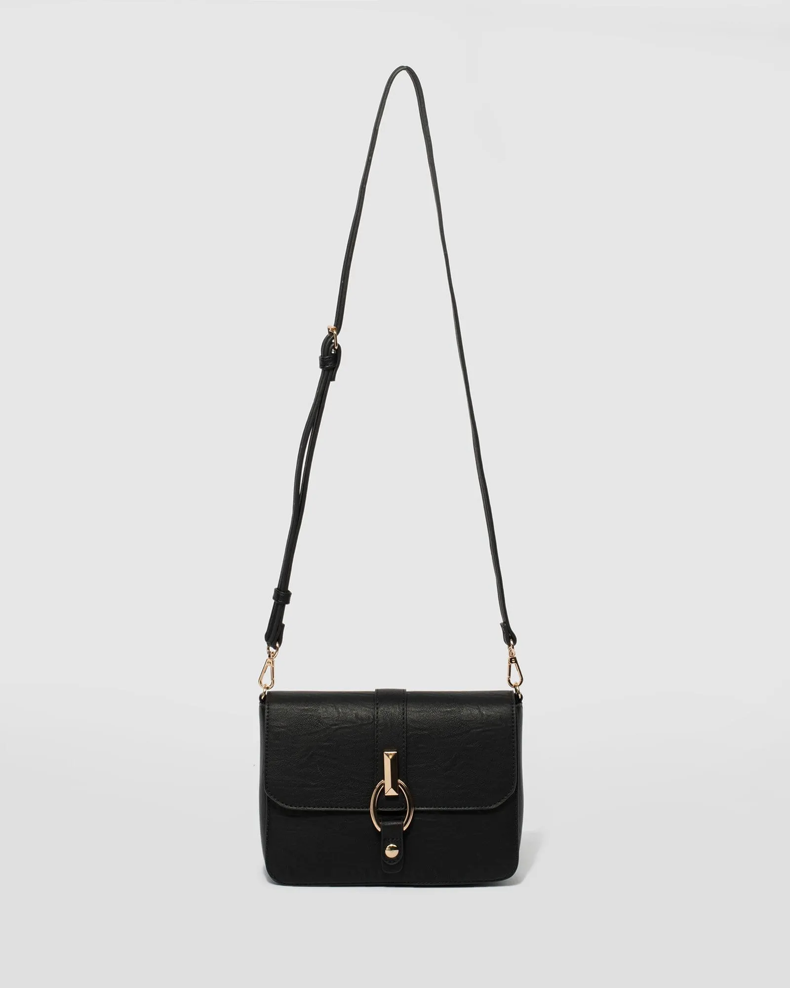 Black Elissa Crossbody Bag sold by Collete Hayman product image thumbnail 4