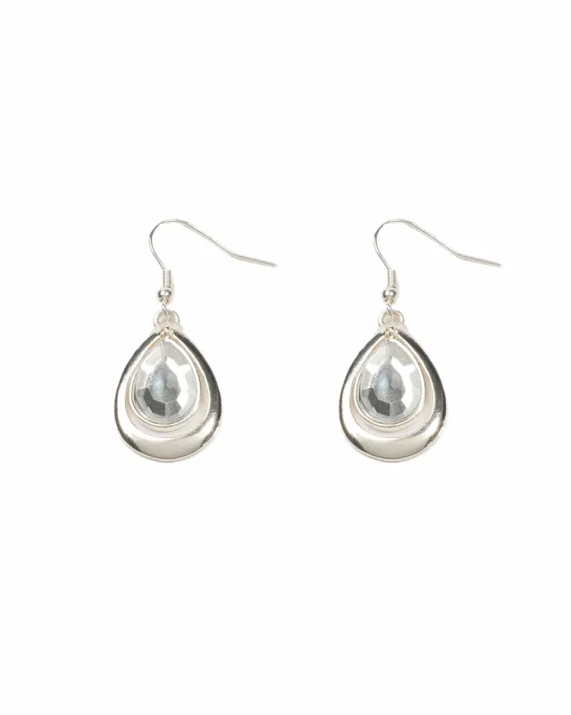 Teardrop Stone Drop Earrings sold by Collete Hayman