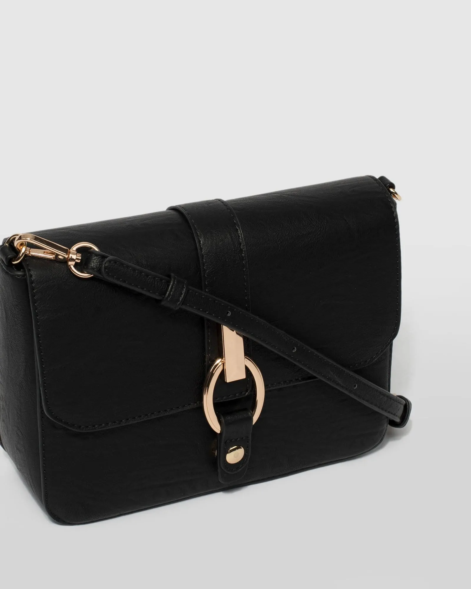 Black Elissa Crossbody Bag sold by Collete Hayman product image thumbnail 3