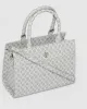 Stef Grey Monogram Mini Tote Bag sold by Collete Hayman