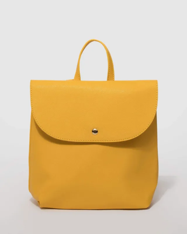 Yellow Tasha Backpack sold by Collete Hayman