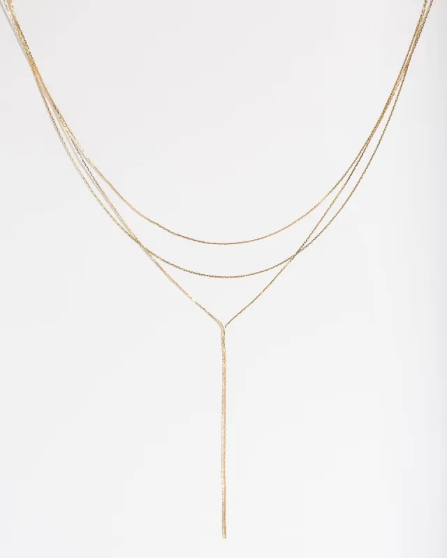 Fine Chian Lariat Necklace sold by Collete Hayman