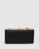 Black Eliane Clutch Bag sold by Collete Hayman