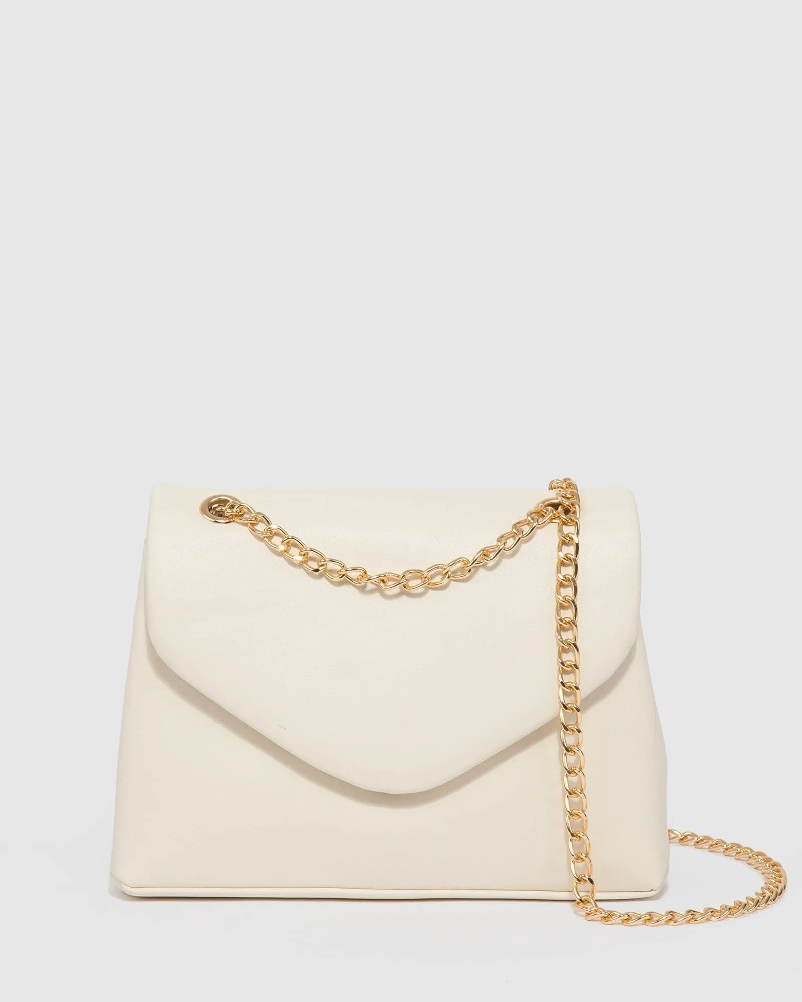 Ivory Malia Chain Crossbody Bag sold by Collete Hayman