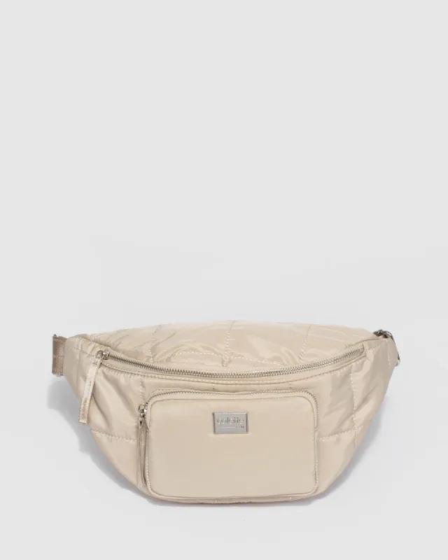 Ivory Madison Nylon Bumbag sold by Collete Hayman