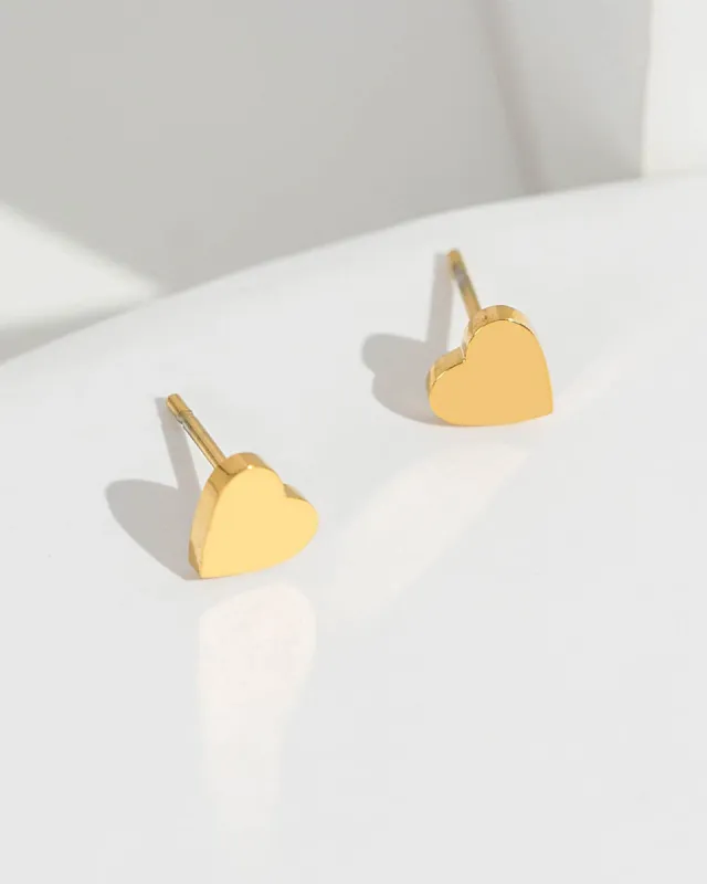 Heart Stud Earrings sold by Collete Hayman