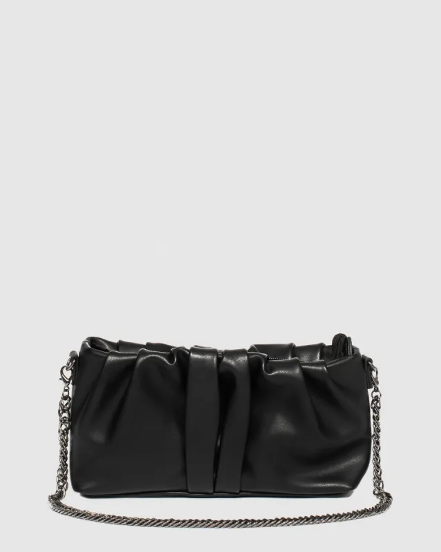 Black Lilyana Shoulder Bag sold by Collete Hayman