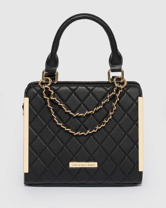 Black Sia Chain Mini Bag sold by Collete Hayman