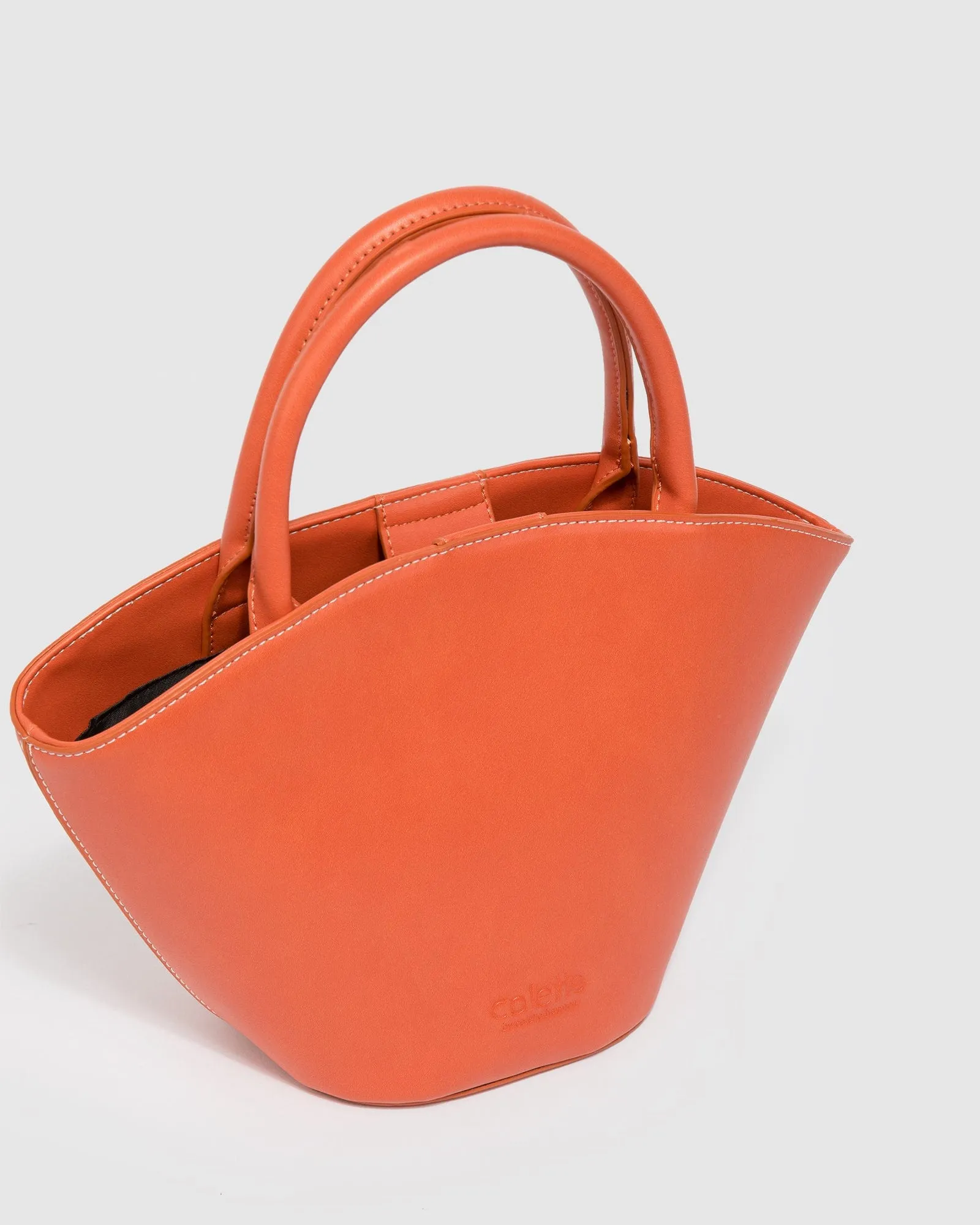 Orange Mallory Fan Tote Bag sold by Collete Hayman product image thumbnail 2