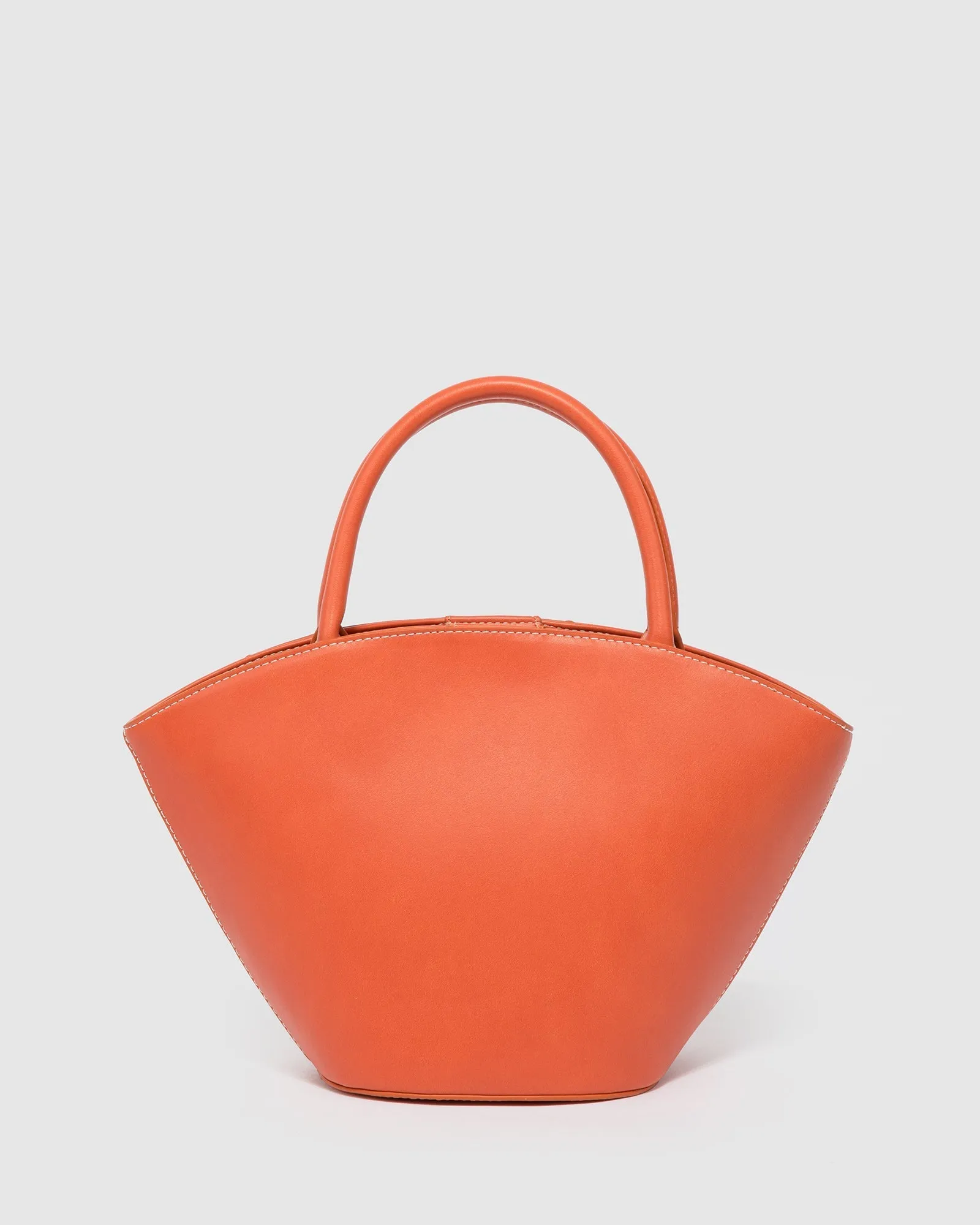 Orange Mallory Fan Tote Bag sold by Collete Hayman product image thumbnail 3