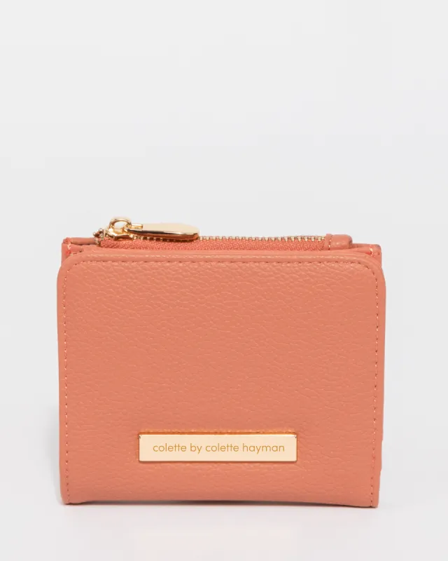 Terracotta Colette Han Mini Wallet sold by Collete Hayman