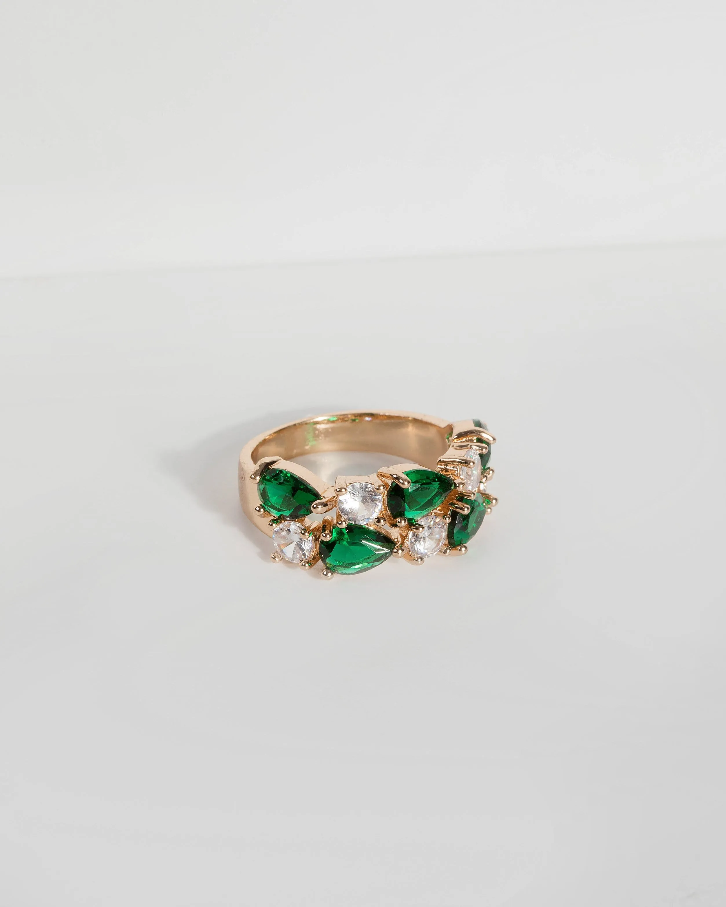 Emerald Diamante Stone Ring sold by Collete Hayman