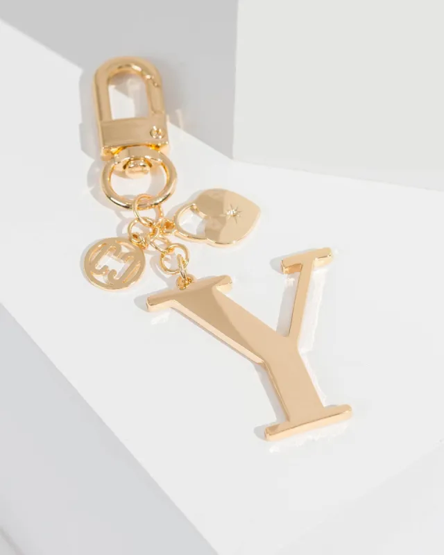 Y - Initial Bag Charm Locket sold by Collete Hayman